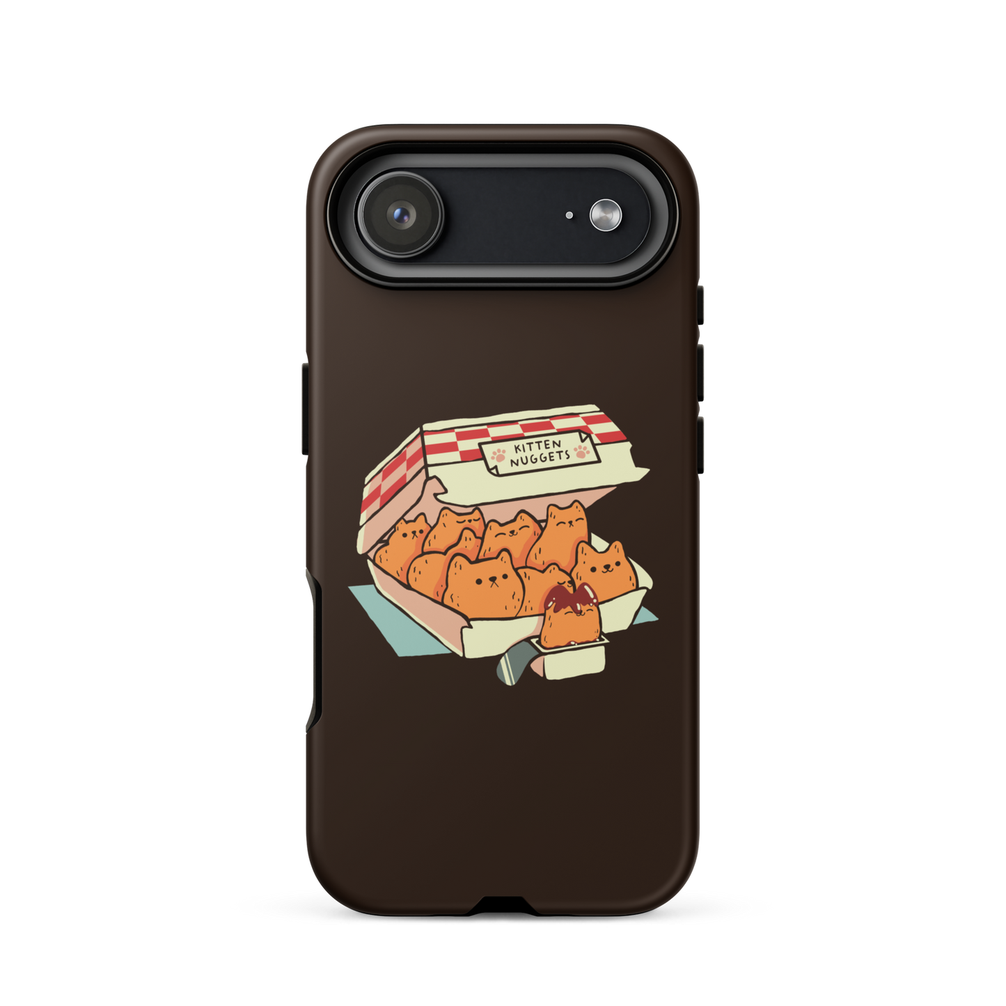 A box of cute nuggets that are shaped like cute kittens. An art that mixes humor, kittens and fast food.