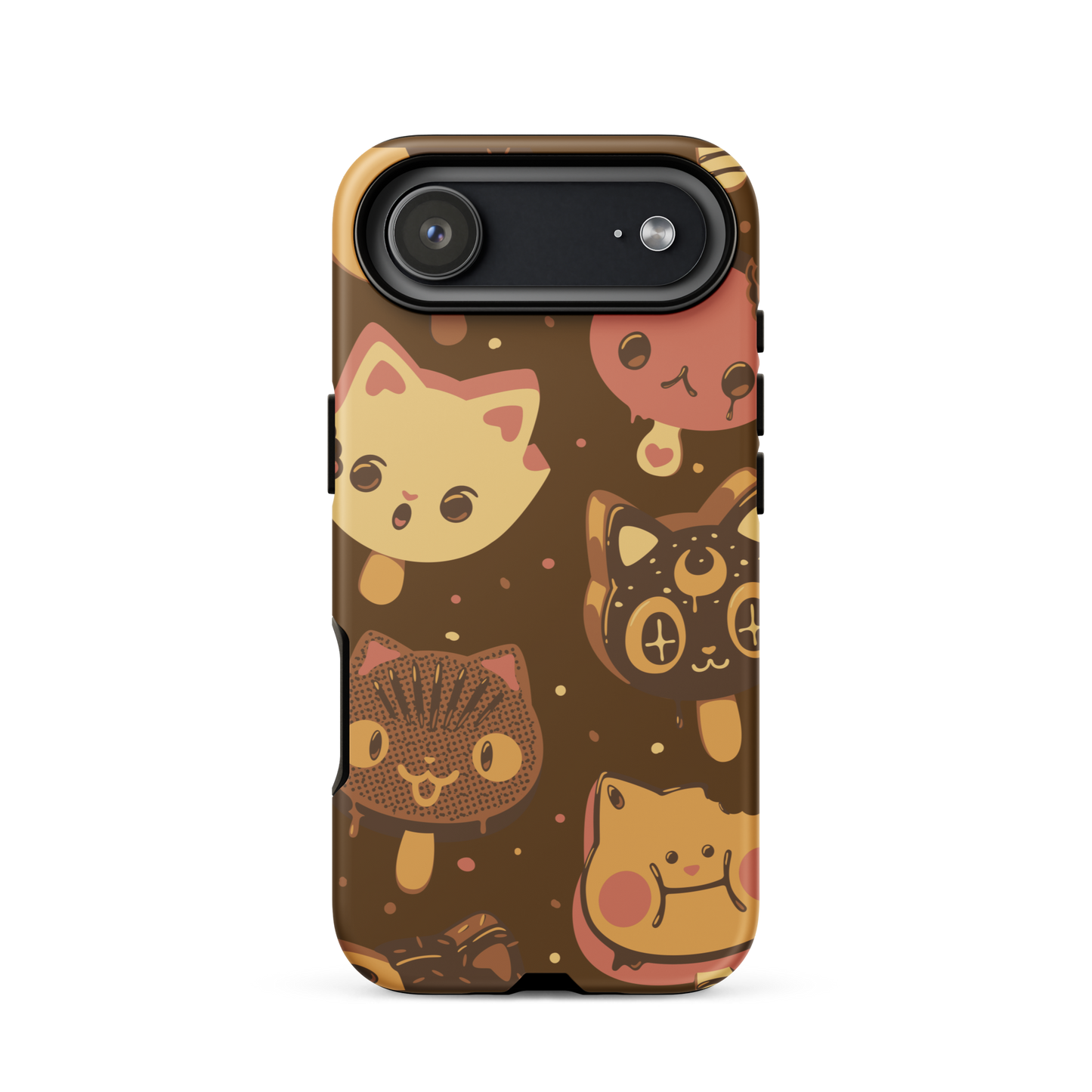 Kawaii-style popsicle cats, each with different expressions and toppings, blending cuteness and fun. This artwork combines the love of cats and sweets in an irresistible and creative design. Perfect for cat lovers and kawaii fans.