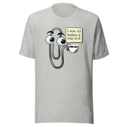 The famous Clippy, the iconic paperclip saying “I WAS AI BEFORE IT WAS EVIL”. The little paperclip that was always there to help—or at least try to. The perfect gift to declare your love with a hint of nostalgia for those who remember the late Clippy.