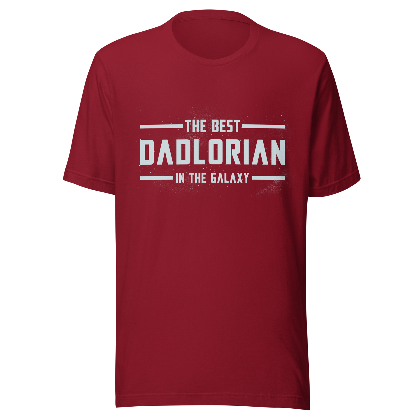 A typography-style artwork featuring the phrase “The Best DadLorian in The Galaxy” surrounded by small stars. Inspired by sci-fi adventures and galactic themes, the design combines humor and fandom in a fun tribute perfect for dads who are the true heroes of the universe.