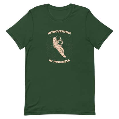 An astronaut floats in space while reading a book, surrounded by twinkling stars. The artwork represents the beauty of introspection and a quiet retreat amidst the universe. Perfect for introverts, passionate readers and dreamers who love the combination of space and tranquility.