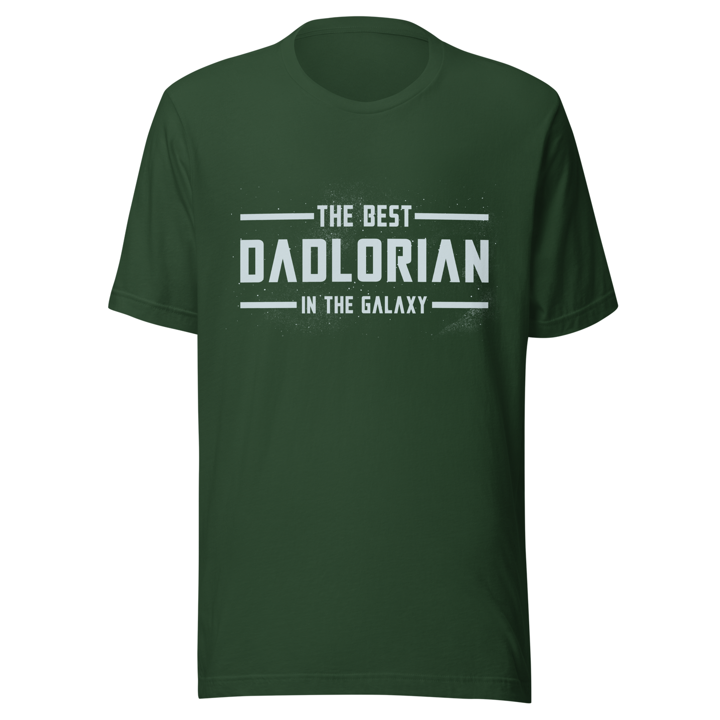 A typography-style artwork featuring the phrase “The Best DadLorian in The Galaxy” surrounded by small stars. Inspired by sci-fi adventures and galactic themes, the design combines humor and fandom in a fun tribute perfect for dads who are the true heroes of the universe.
