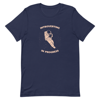 An astronaut floats in space while reading a book, surrounded by twinkling stars. The artwork represents the beauty of introspection and a quiet retreat amidst the universe. Perfect for introverts, passionate readers and dreamers who love the combination of space and tranquility.