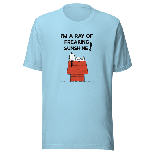 An iconic sleepy dog lies across his rooftop with peak sarcastic energy. A fun and relatable design for anyone who shines… but only after coffee.