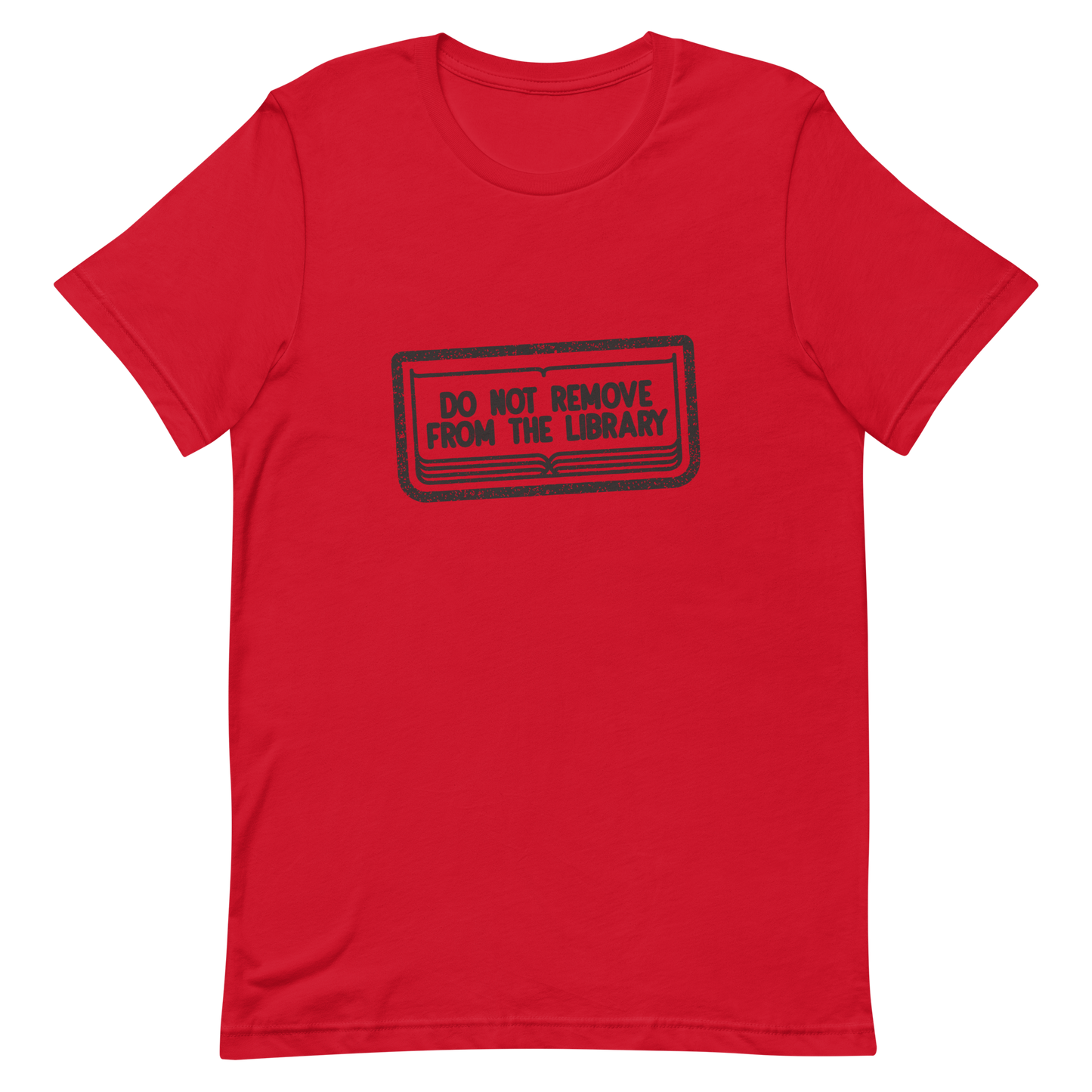 A bold black vintage stamp design with “Do Not Remove From The Library”. This artwork brings vintage library aesthetics with a touch of humor and nostalgia, celebrating the love for books and knowledge. Perfect for librarians, bookworms, students and anyone who cherishes the timeless charm of libraries.