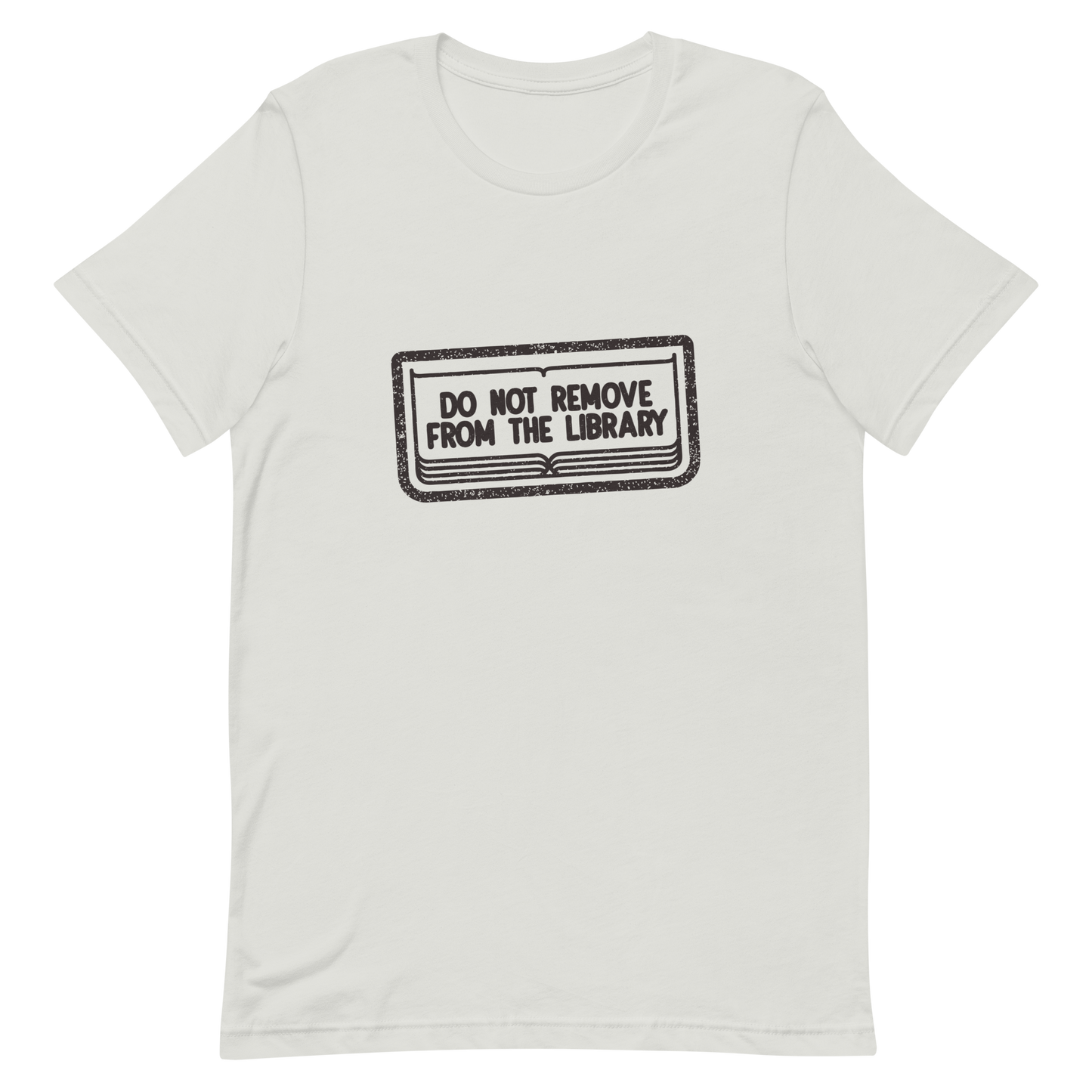 A bold black vintage stamp design with “Do Not Remove From The Library”. This artwork brings vintage library aesthetics with a touch of humor and nostalgia, celebrating the love for books and knowledge. Perfect for librarians, bookworms, students and anyone who cherishes the timeless charm of libraries.